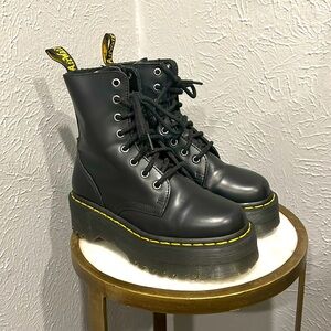 Dr. Martens Jaden platform combat boots women’s size 4